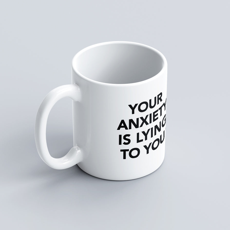 Carbon Minimal Mug - Anxiety