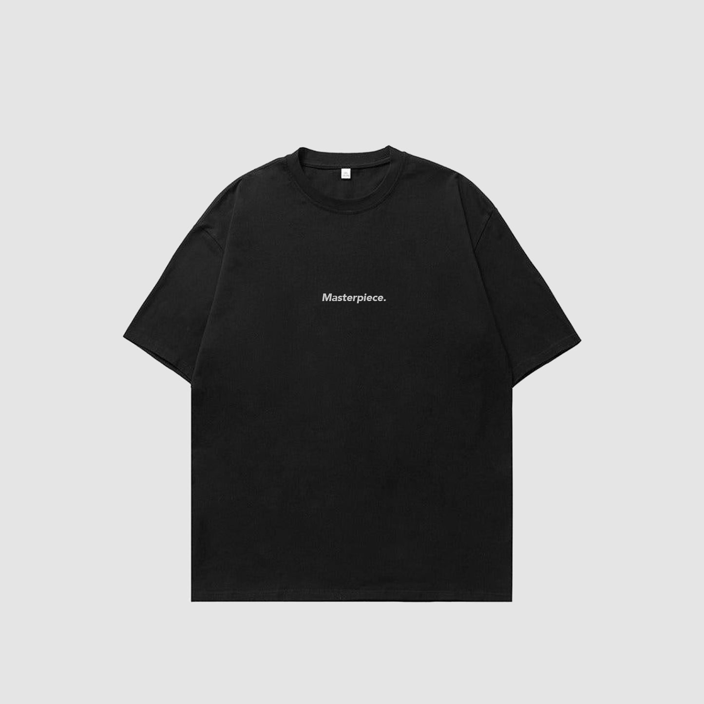 Carbon Masterpiece Unisex Cotton T-shirt Oversized Fit - Masterpiece Tee