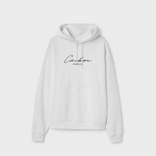 Carbon Signature Logo Unisex Cotton Hoodie