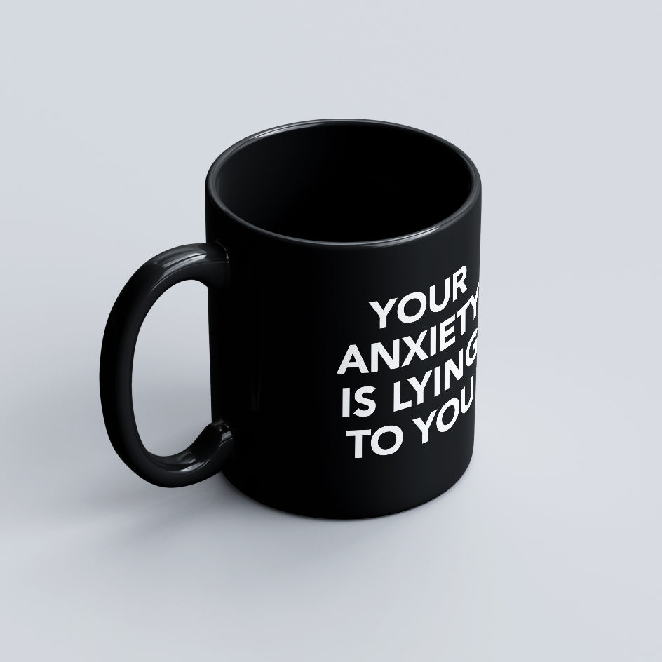 Carbon Minimal Mug - Anxiety