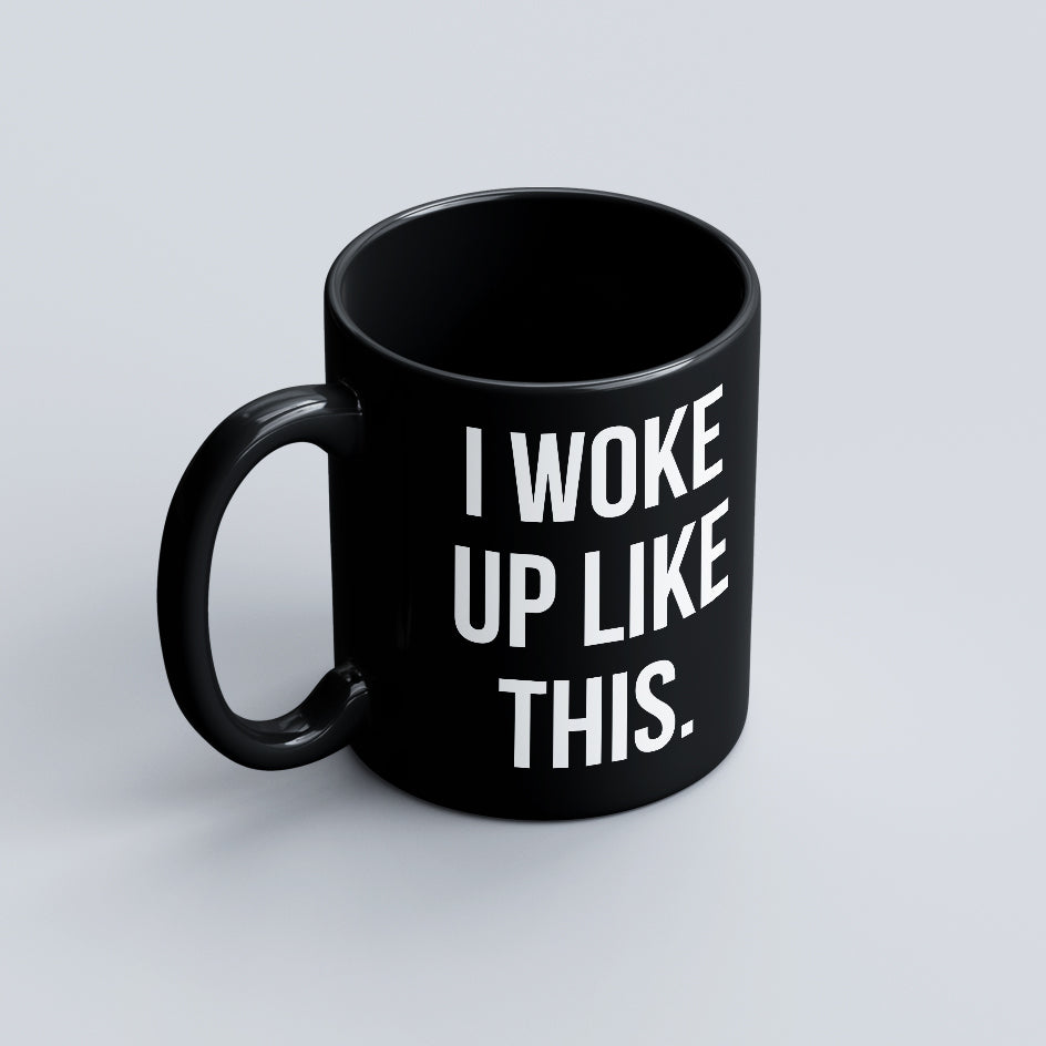 Carbon Minimal Mug - Woke up