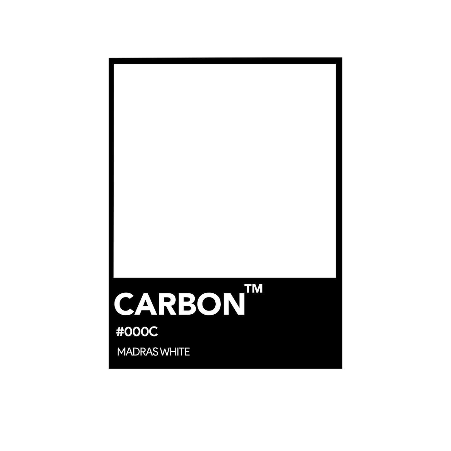 Carbon Pantone Print Premium Unisex Cotton T-shirt Oversized Fit - Pantone Tee