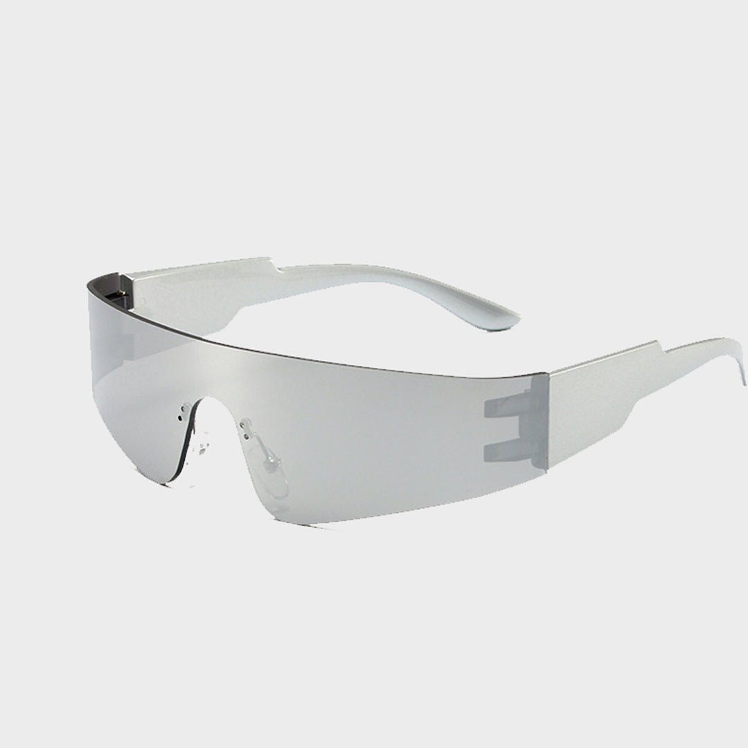 Carbon Futura-I Unisex Sunglass-Silver Chrome - carbon