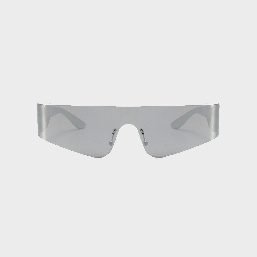 Carbon Futura-I Unisex Sunglass-Silver Chrome - carbon