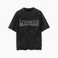 Carbon Madras Print Premium Unisex Cotton T-shirt - MADRAS TEE