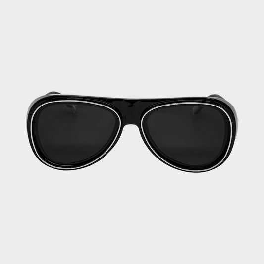 Carbon Silverline Unisex futuristic Sunglass - Aviator