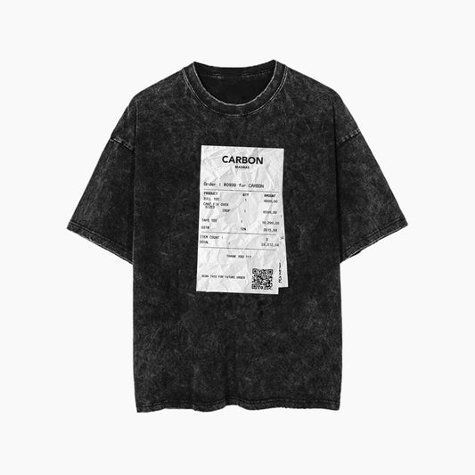 Carbon Bill Print Premium Unisex Cotton T-shirt - BILL TEE