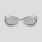 Carbon TWIST Unisex futuristic cyberpunk Sunglass