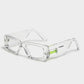 Carbon Gravity Sunglasses with Neon Green Spirit