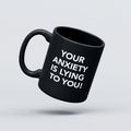 Carbon Minimal Mug - Anxiety