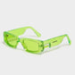 Carbon Gravity Sunglasses with Neon Green Spirit