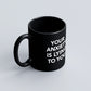 Carbon Minimal Mug - Anxiety
