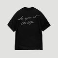 inspirational t-shirt, luxe bhirt, high end black t-shirt