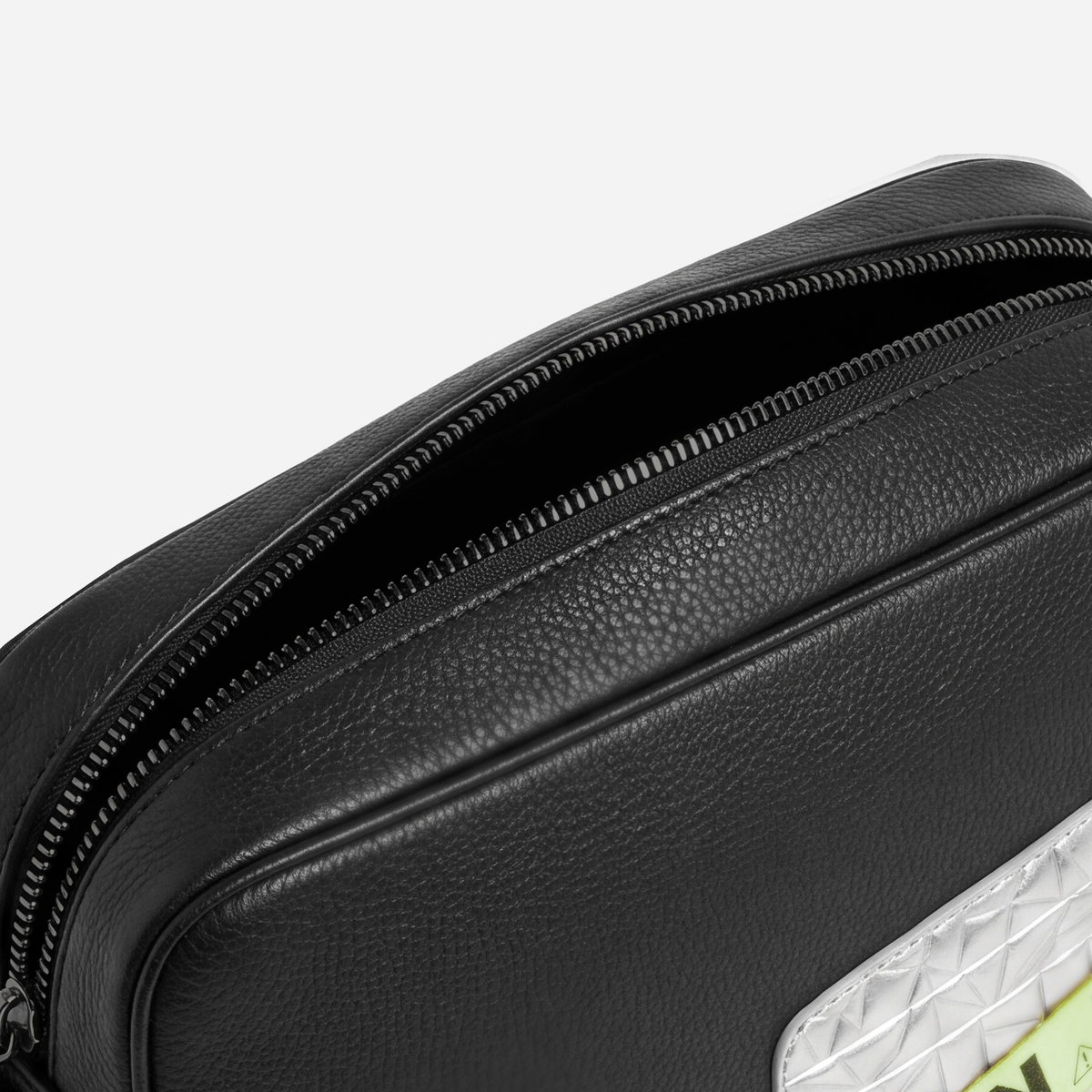 Carbon card sling bag with tape