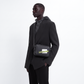 Carbon card sling bag with tape