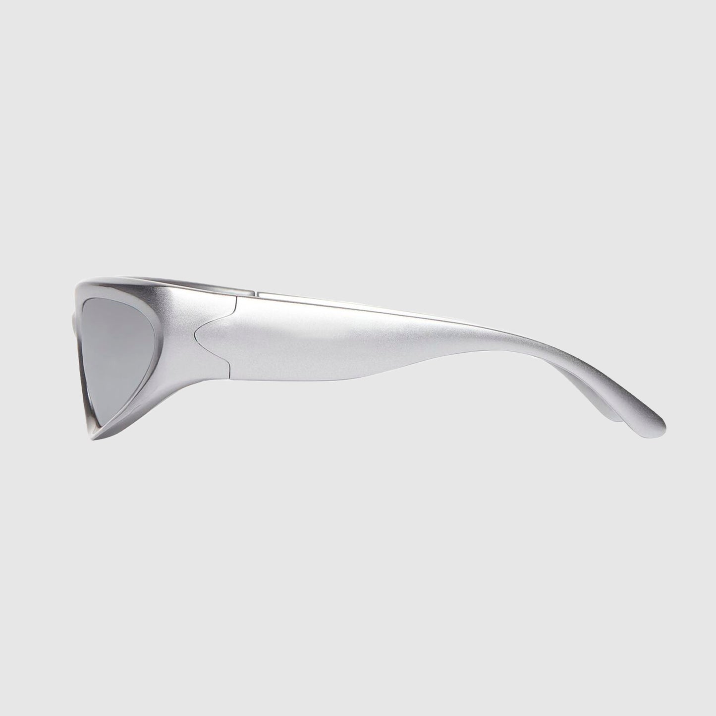 Cyber X Unisex futuristic cyberpunk Silver Sunglass