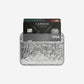 Carbon Obsession Leather Card Holder — Party Edition