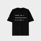 Carbon One More Time Print Premium Cotton T-shirt - Morse Code  Limited Edition