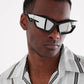 MARK III Unisex futuristic cyberpunk Sunglass