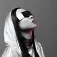 Silver chrome futuristic Sunglass cyberpunk