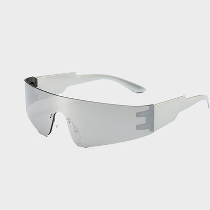 Carbon Futura-I Unisex Sunglass-Silver Chrome - carbon